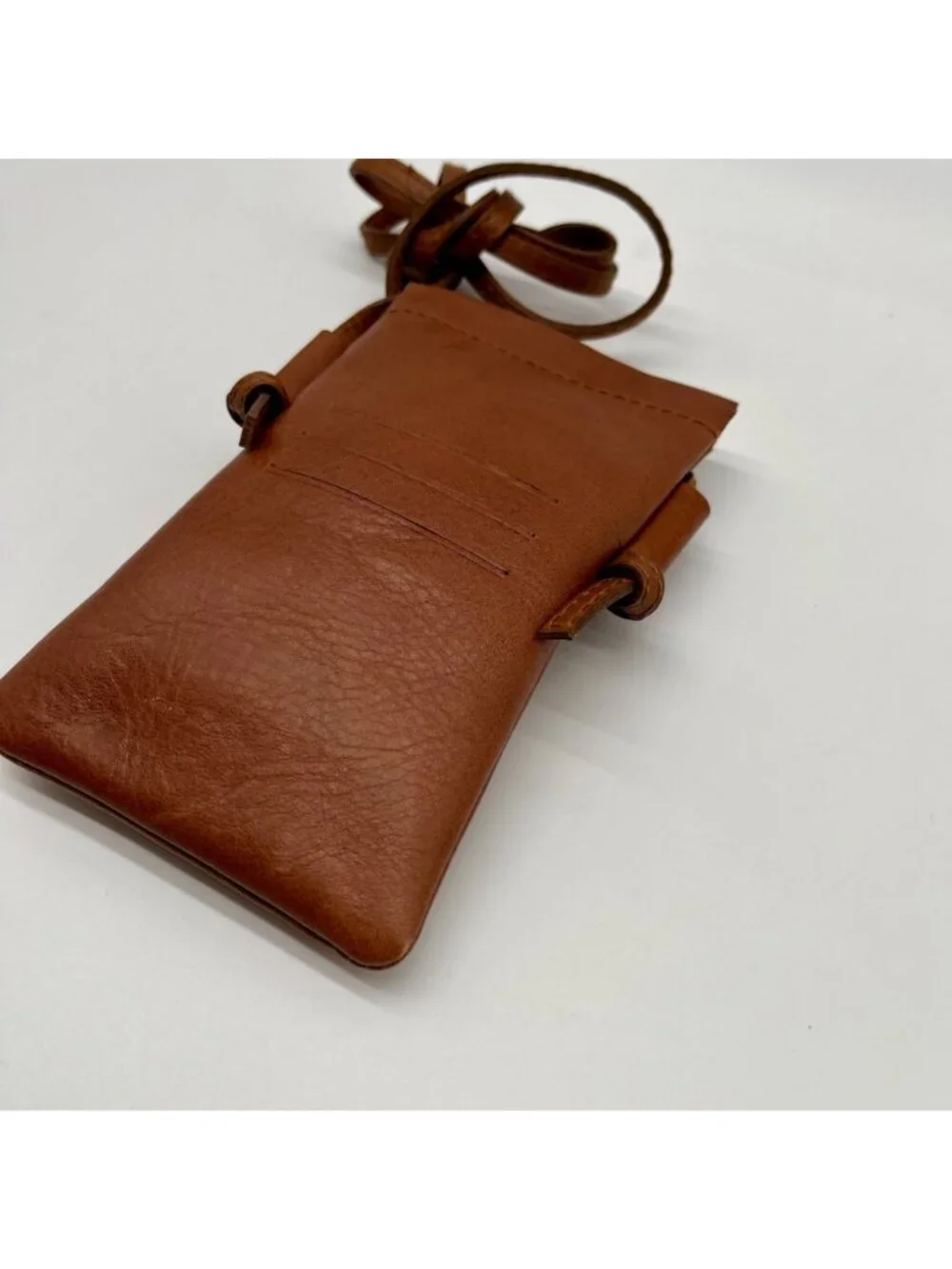 Madewell Brown Leather Smartphone Crossbody Bag